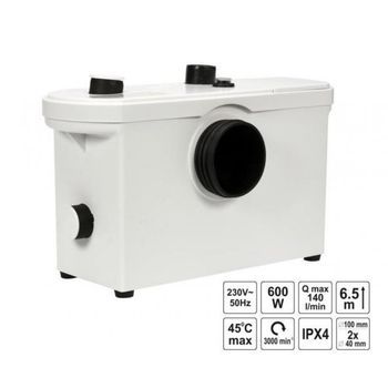 Wave Wc Pump 600w With Grinder