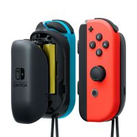 nintendo cargadores con pilas aa para joy-con de nintendo switch