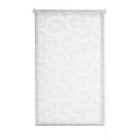 estoralis - estor enrollable translucido  visillo  170 x 255 cm anchoalto tamano tela 167 x 250 cm  ornella blanco