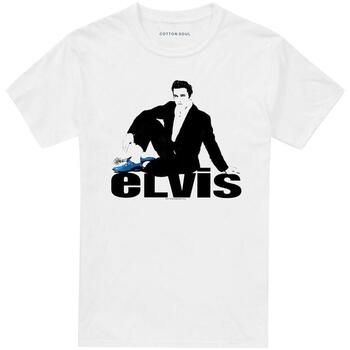 Elvis Presley Camiseta Blue Suede Shoes para mujer