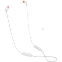 jbl tune 115bt wireless bluetooth earphones - white white