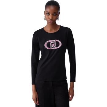 Liu Jo Camiseta manga larga BASIC T-SHIRT TF6245 JS003 para mujer