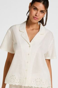 Hunkemöller Jacket Scallop Blanco