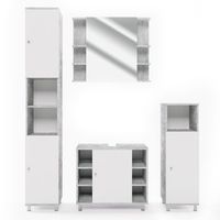 conjunto de muebles de bano fynn 4 piezas vicco