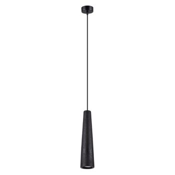 Lámpara de techo negro concreto alt. 125