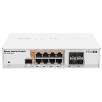 mikrotik crs112-8p-4s-in switch gigabit 8 puertos  4 sfp poe