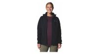 chaqueta softshell columbia cascade ridge ii negra  mujer