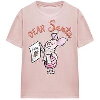 dessins animes camiseta dear santa para mujer
