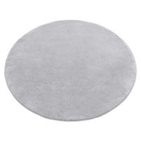 alfombra de lavado moderna teddy circulo shaggy felpa muy gruesa ant circulo 160 cm