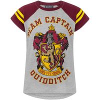 harry potter camiseta quidditch team captain para nina