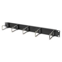 panel de gestion de cables digitus para rack 19 1ua con estribos de acero