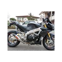 silenciador de escape aprilia rsv4 1000 -15 mass cafe racer curve