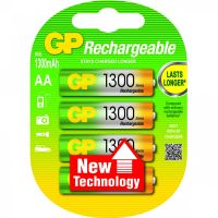 gp pack 4 pilas recargables aa lr06