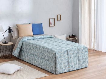 Comforter edredón confecciones paula moca