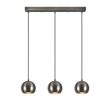 Lámpara De Techo Berceste-241-s1 Platino Metal 65x15x111 Cm