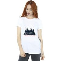 harry potter camiseta hogwarts para mujer