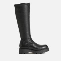 vagabond womens cosmo 20 leather knee high boots - black - uk 8