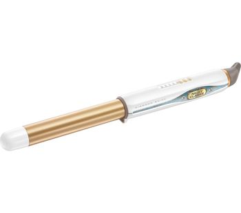 NICKY CLARKE Diamond Shine NTS083 Curling Wand - White & Gold, White