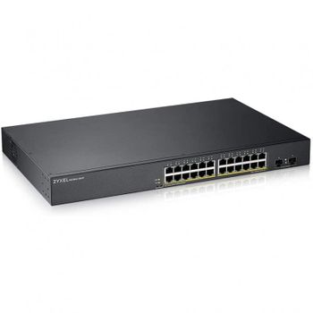 Zyxel GS1900-24HP Switch de Red 24 Puertos PoE+ 2 Puertos SFP Negro