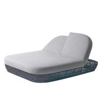 espreguicadeira dupla karman aluminio gris oscuro