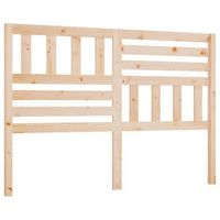 cabecero cama mueble de dormitorio de cama madera maciza de pino 126 x 4 x 100 cm marron m020004937