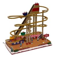 25 led montana rusa musical pueblo luminoso