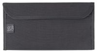 chrome utility pouch small black