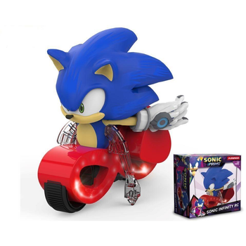 Ninco - Moto radio control Sonic con luces led ¡se inclina como el auténtico Sonic! 25x15x25 cm (NT10054)
