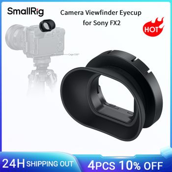 SmallRig FX2 Visor de cámara horizontal a vertical con oculares para Sony FX2 que bloquea la luz difusa para reducir reflejos y deslumbramiento 5713