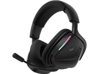 auriculares gaming - corsair void v2 circumaurales conexion inalambrica de 24 ghz bluetooth 70 h autonomia dolby atmos spatial audio negro