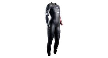 Traje de neopreno z3rod flex para mujer negro rojo