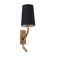 aplique de pared con lector led rem 4w