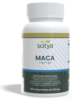 Sotya Maca + Zn + Se 100 Comprimidos de 600 mg
