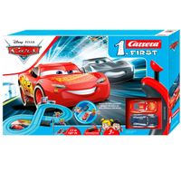 carrera first disney pixar cars power duel circuito 24 m