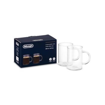 De'Longhi Vasos de café americanos, 250 ml, pack de 2 DLSC320