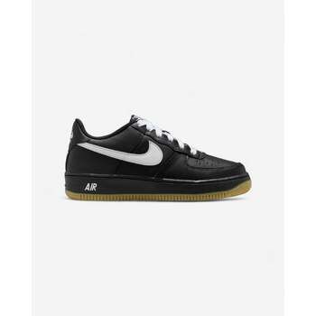 Nike Deportivas Moda Air Force 1 Low LV8 Black Gum Light Brown White (GS) para hombre