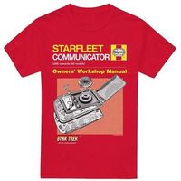 star trek camiseta comm para hombre