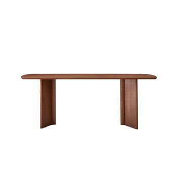 Mesa de acacia maciza para 6 personas