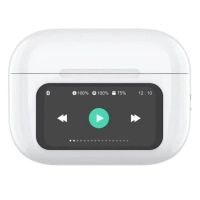 auriculares celly soundledwh inalambricos bluetooth 54 con mp3 anc microfono y carga inalambrica blancos