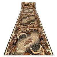 alfombra de pasillo bcf hoja de agave beige 160 cm 160x440 cm