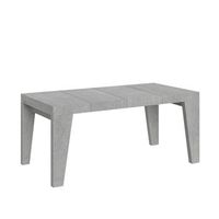 mesa extensible 140400x90 cm naxy premium hormigon