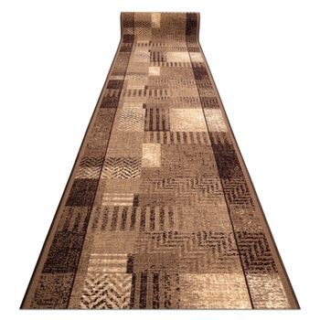 Alfombra De Pasillo Con Refuerzo De Goma Essenza Beige  67 Cm 67x830 Cm