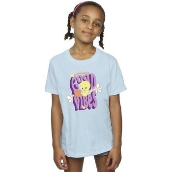 Dessins Animés Camiseta Tweeday Sunshine Good Vibes para niña