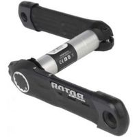 rotor bielas mtb 2inpower direct mount 175 mm negro plata