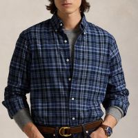 polo ralph lauren custom-fit performance cotton-blend shirt - s