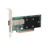 tarjeta de red broadcom p1400gd pci express 400gbe low profile qsfp