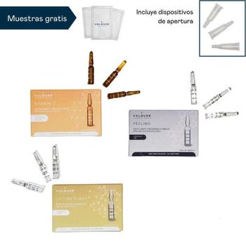 Pack ampollas Lifting Flash + Vitamina C + Peeling - 3 x 5 x 2 ml