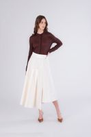 falda asimetrica en lona de paracaidas oat