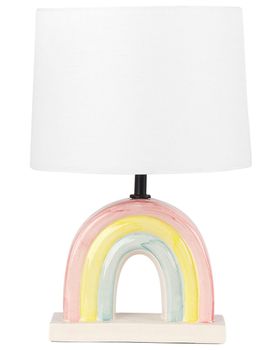 Lámpara de mesa  cerámica multicolor