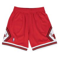 short chicago bulls nba retro swingman rojo 1997-98